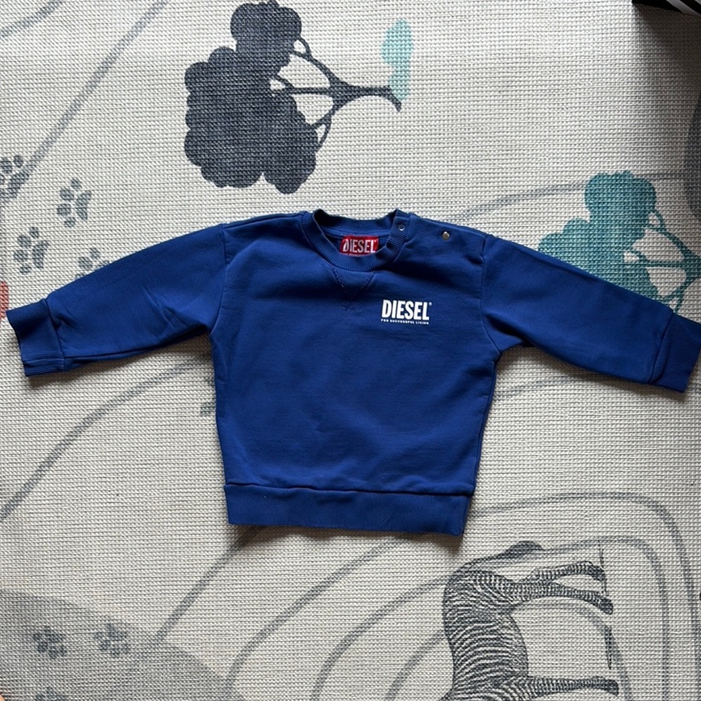 Diesel Kids Blue Sweatshirt